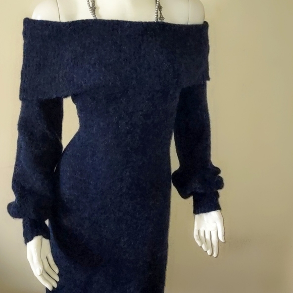 Designer Remix Charlotte Eskildsen Sierra Wool Dress - Picture 2 of 11